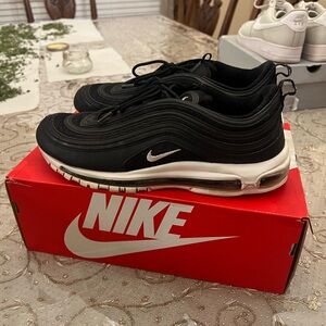 Nike Air Max 97 Black and White Sneakers